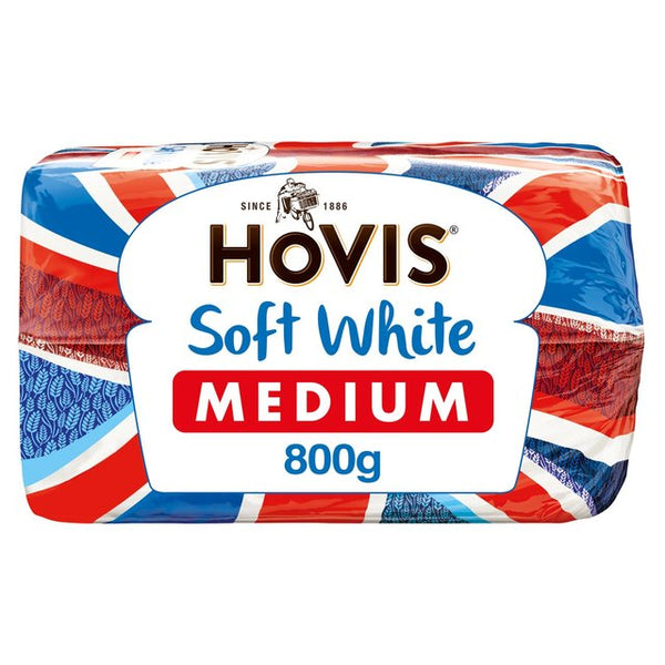 Hovis Bread White Medium Sliced 800g