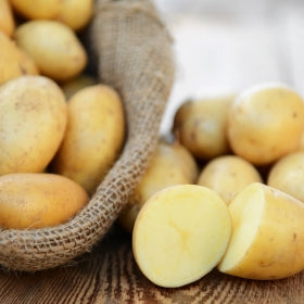 Potatoes Washed Whites 25kg Bag